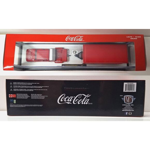 M2 Machines Coca Cola 1973 Chevrolet Cheyenne Super 30 and 1959 Corvette XP-86 - Picture 7 of 7